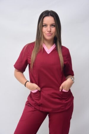 Chaqueta Bordo